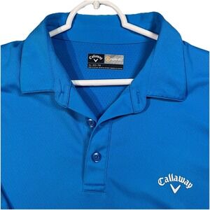 Callaway Opti-Dri Men's Polo Shirt XL Dark Blue Short Sleeve